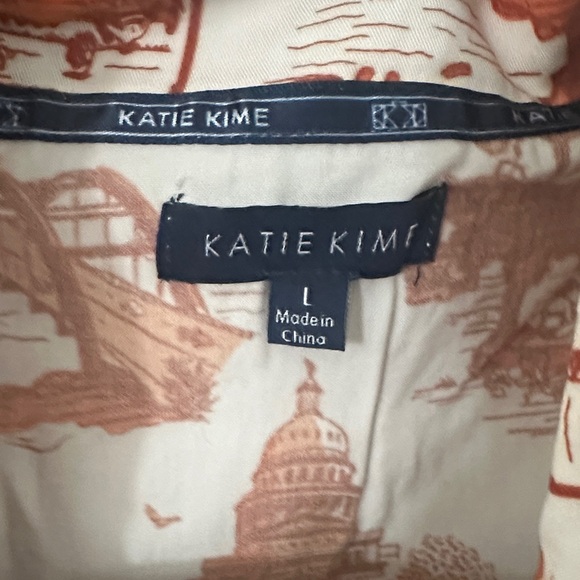 Katie Kime Texas Pajama Set with Travel Bag - Picture 2 of 10